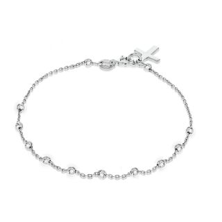 Vòng tay bùa hộ mệnh tôn giáo bằng bạc Sterling